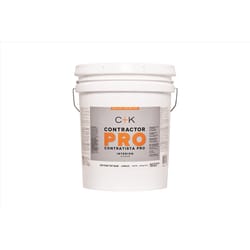 C+K Contractor Pro Semi-Gloss Tint Base Mid-Tone Base Paint Interior 5 gal