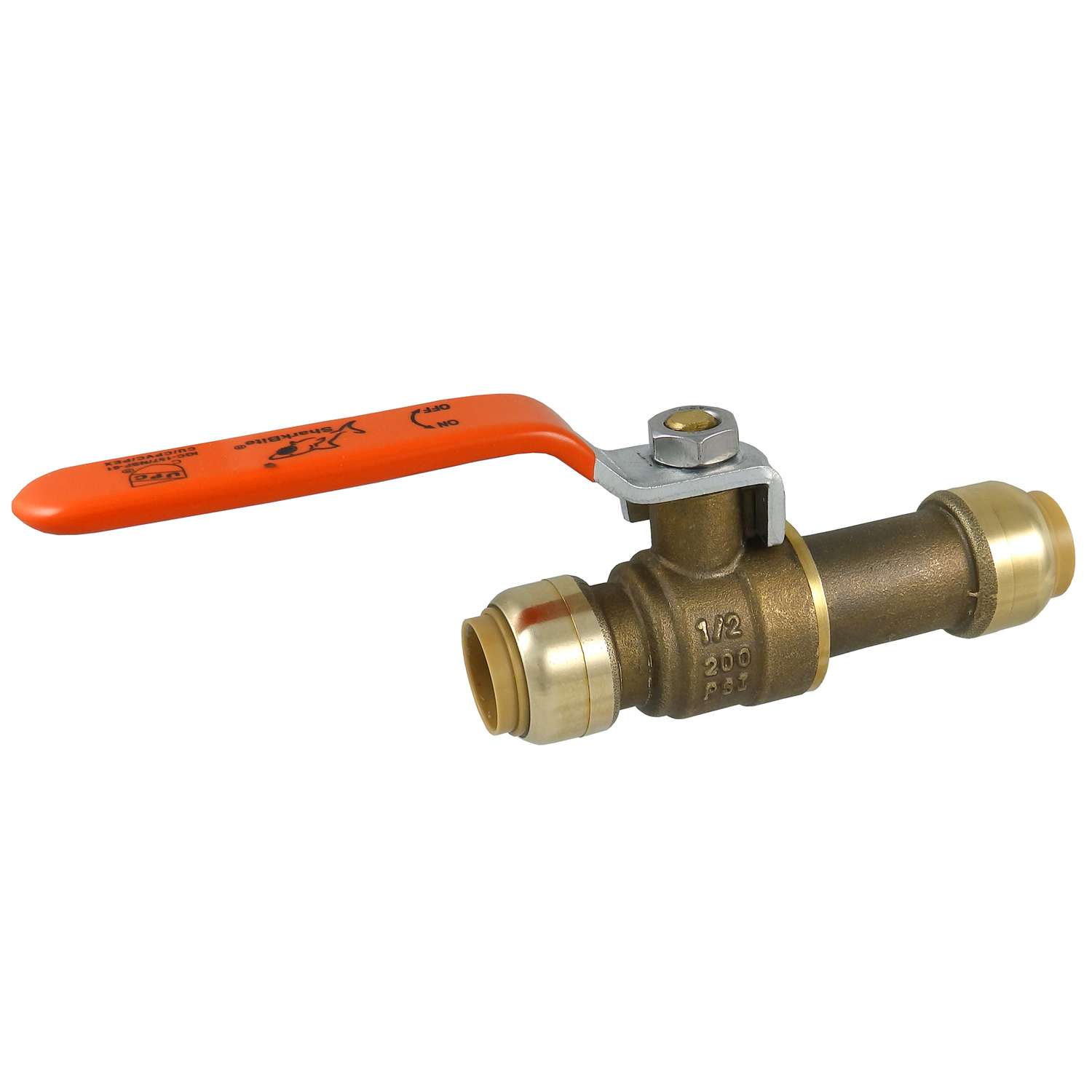SharkBite 1/2 in. Brass Push Fit Ball Valve Ace Hardware