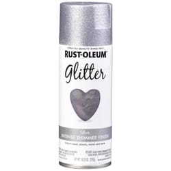 Rust-Oleum Specialty Glitter Silver Spray Paint 10.25 oz