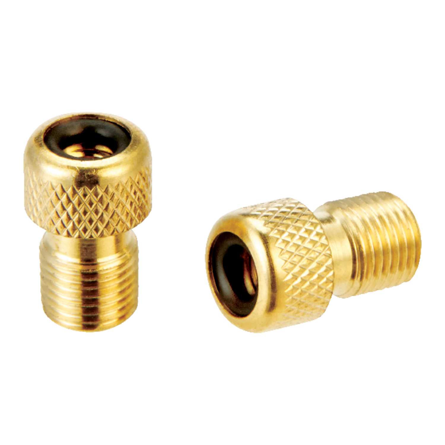 Slime Metal Presta to Schrader Valve Adapter Gold - Ace Hardware