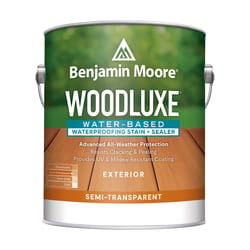 Benjamin Moore Woodluxe Semi-Transparent Clear Tint Water-Based Acrylic Latex Waterproofing Wood Sta