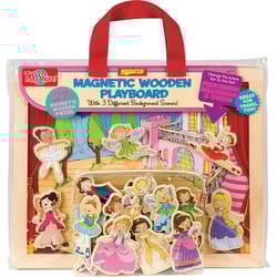T.S. Shure Princess, Fairies & Ballet Wooden Magnetic Playboard Multicolor 27 pc