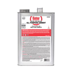 Oatey Clear All-Purpose Cement For CPVC/PVC 1 gal