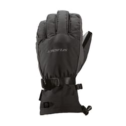 Seirus Heatwave XS Polyester Gauntlet Black / Charcoal Cold Weather Gloves