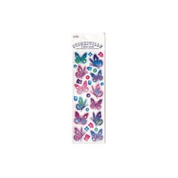 OOLY Stickiville Vinyl Glittery Butterflies Stickers 1 pk