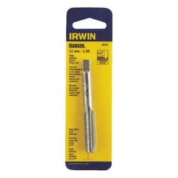 Irwin Hanson High Carbon Steel Metric Plug Tap 11mm-1.50 1 pc
