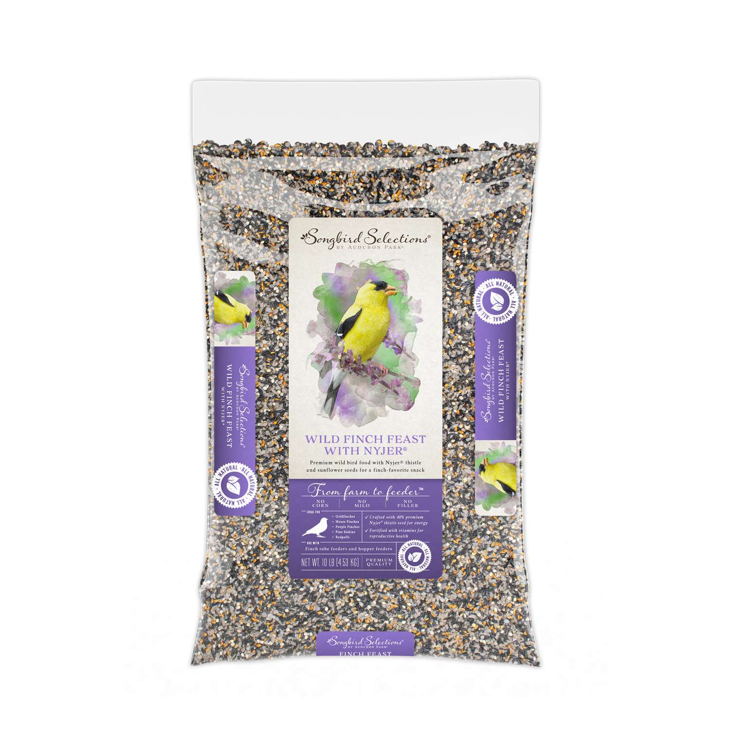 Audubon Park Songbird Selections Finches Wild Bird Food Nyjer Seed 10