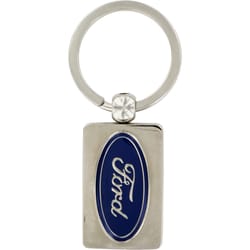 HILLMAN Ford Metal Blue Decorative Keychain