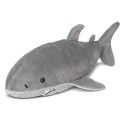 Warmies Shark Stuffed Animals Gray