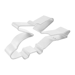 R&M International Corp International Corp 3 in. W X 5 in. L Helicopter Cookie Cutter Silver 1 pc