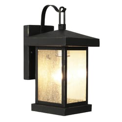 Bel Air Lighting Santa Cruz Weathered Bronze Brown Switch Incandescent Wall Lantern