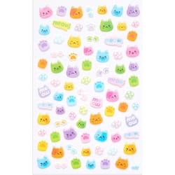 OOLY Stickiville Colorful Cats Stickers 1 pk