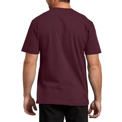 Dickies S Short Sleeve Burgundy Tee Shirt