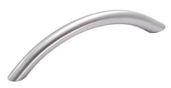 Amerock Contemporary Arch Cabinet Pull 3-3/4 in. Stainless Steel Silver 1 pk