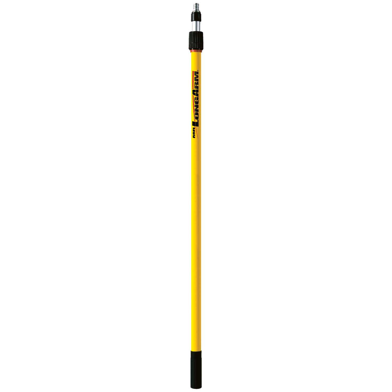 Mr. Longarm Telescoping 4-8 ft. L x 1-1/4 in. Dia. Steel Extension Pole ...