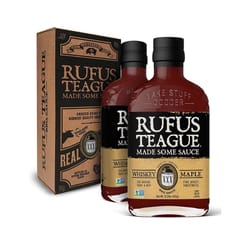 Rufus Teague BBQ Sauce - Gluten Free Whisky Maple BBQ Sauce 15.25 oz