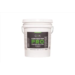 C+K Contractor Pro Satin Tint Base Mid-Tone Base Paint Exterior 5 gal