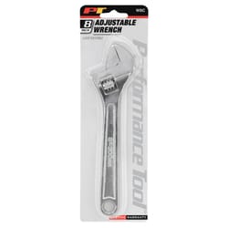 Performance Tool Adjustable Wrench 8 in. L 1 pc