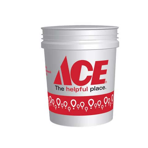 Plastic Pail - 5 Gallon, Red