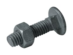 YardGard .709 in. H Galvanized Silver Steel Carriage Bolts