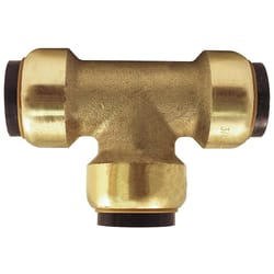 Apollo Tectite Push to Connect 1/2 in. PTC in to X 1/2 in. D PTC Brass Slip Tee