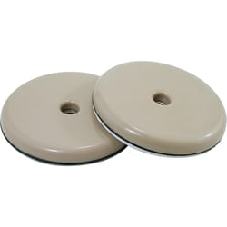 Shepherd Hardware Plastic Gripper Pad Beige Round 4 pk