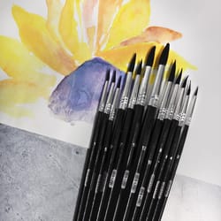 Bazic Products Round Paint Brush Set