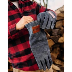 Breeo Fire Gloves Gray One Size Fits All 1 pk