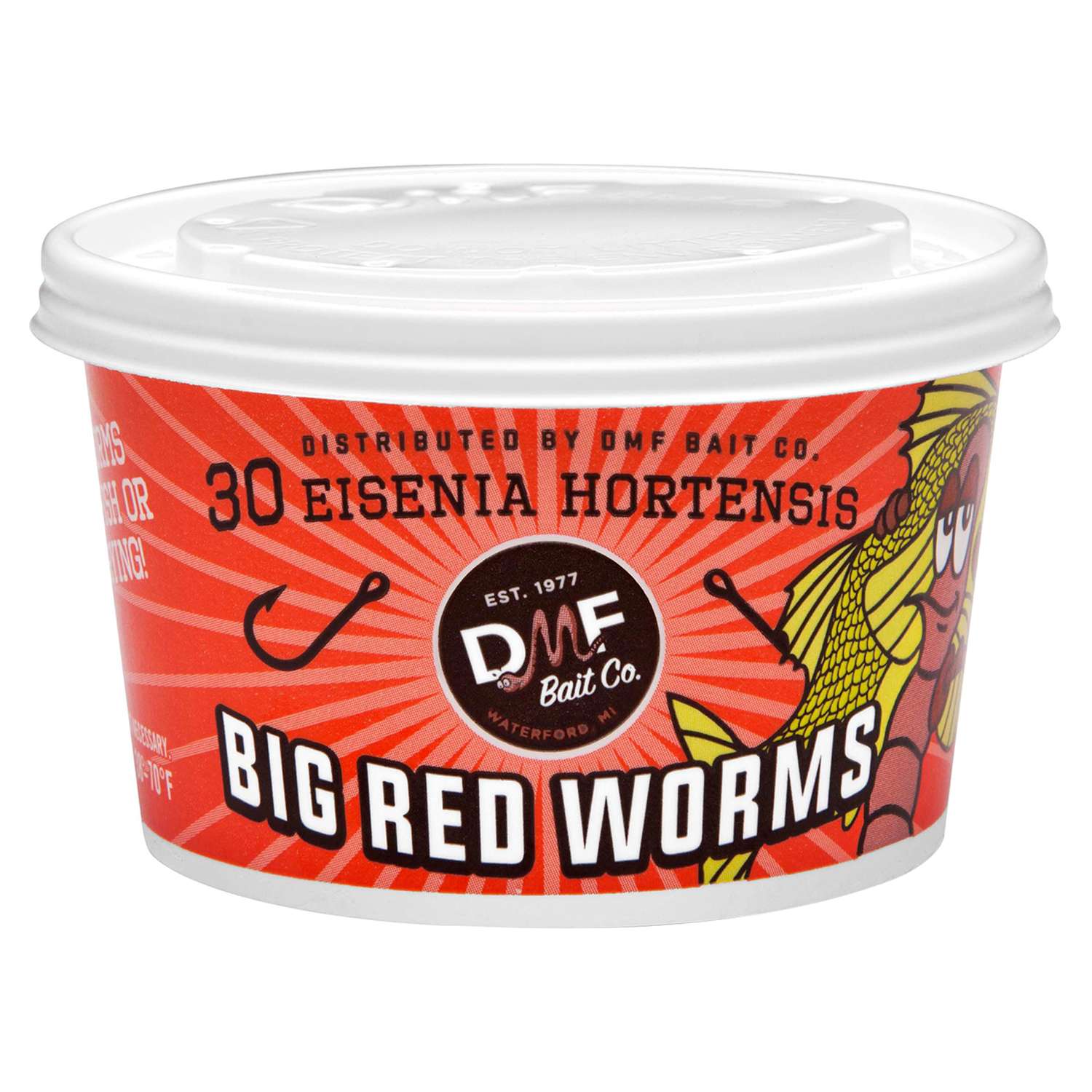 DMF Bait Big Red Worms Fishing Bait - Ace Hardware