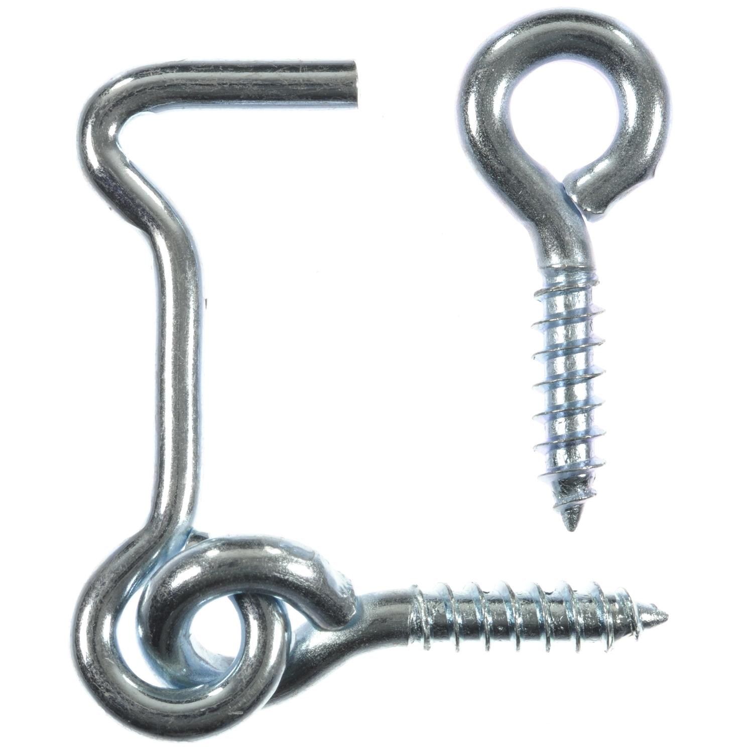 Small Screw Eye Shape Hooks Metal Eye Hooks Zinc Plated Metal Cup