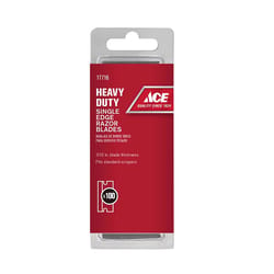 Ace Carbon Steel Single Edge Razor Blade 1.75 in. L 1 pk