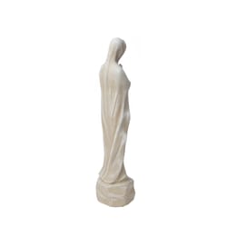 Infinity Cement White 26 in. Madonna Statue