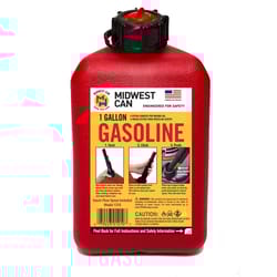 Midwest Can Quick Flow Spout HDPE Gas Can 1 gal