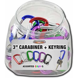 Blazing LEDz Carabiner Key ring 1 pk