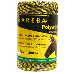 Zareba Fence Poly Wire 200 M Black/Yellow