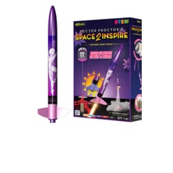Estes Industries Space 2 Inspire Model Rocket Stem Kit Purple/Pink