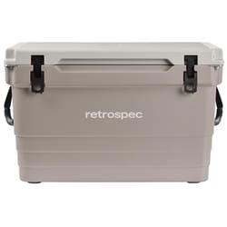 Retrospec Palisade Khaki 65 qt. cap. Hard Cooler