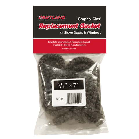Rutland Kit Guarnizione Per Stufa A Legna/Pellet – Corda 1/2" X 7ft Con Cemento