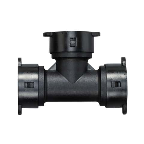 Orbit 1/2 in. Push-Fit Drip Irrigation Tee 1 pk Orbit 1/2 in. Push-Fit Drip Irrigation Tee 1 pk