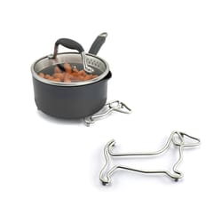Spectrum Silver Steel Dachshund Trivet