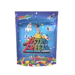 AstroFreeze Rainbow Space Rocks Assorted Fruit Candy 4.5 oz