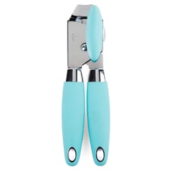 Core Kitchen Teal Plastic/Stainless Steel Manual Can Opener