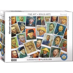 Eurographics Van Gogh Selfies Jigsaw Puzzle Multicolored 1000 pc
