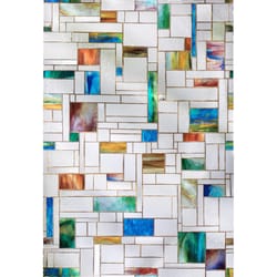 Artscape Multicolored Horizon Indoor and Outdoor Window Film 24 in. W X 36 in. L