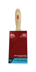 Ace  3 in. W Medium Stiff  Flat  Paint Brush 