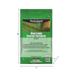 Ferti-lome Lawn Starter Lawn Fertilizer For Multiple Grass Types 812 sq ft
