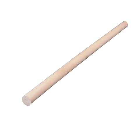 Alexandria Moulding Round Ramin Hardwood Dowel 5/8 in. D X 48 in. L Gray Alexandria Moulding Round Ramin Hardwood Dowel 5/8 in. D X 48 in. L Gray