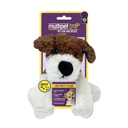 Multipet Look Who's Talking Assorted Plush Assortment Dog Toy 1 pk