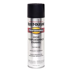 Rust-Oleum Professsional Semi-Gloss Black High Performance Enamel Spray 15 oz