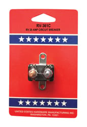 US Hardware 20 amps RV Circuit Breaker 1 pk